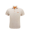 Texas Longhorns White Micro Steerhead and State Print Polo
