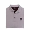 Mississippi State M over S Baseball Logo Maroon Extra Base Polo