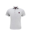 Mississippi State M over S Baseball Logo White Home Plate Polo