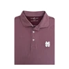 Mississippi State M over S Baseball Logo Maroon Beaumont Polo