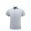 Dot Performance Polo - White with Navy
