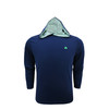 Shamrock Custom Trim Performance Hoodie - Navy