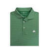 Shamrock Cross Hatch Performance Polo - Green