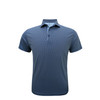 Ripple Performance Polo - Navy with Light Blue