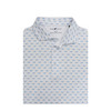 Bonefish Performance Polo - White with Light Blue