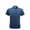 Weave Performance Polo - Moonlight Blue with Light Blue