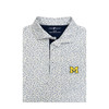 Michigan Wolverines Wordmark Polo - White