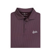 Mississippi State Baseball Script Wavepane Polo - Maroon