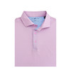 Crossways Performance Polo - Rose Quartz with Light Blue