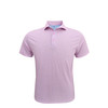 Crossways Performance Polo - Rose Quartz with Light Blue