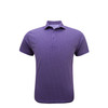 Crossways Performance Polo - Purple with Lavender