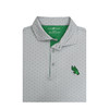 North Texas Mean Green Spiral Polo - Grey