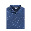 Hoopin' Performance Youth Polo - Moonlight with Navy