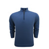 Shepherd PrestigeZip Pullover - Moonlight with Navy