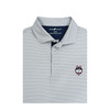 UConn Huskies Bracket Polo - White with Grey & Navy