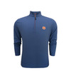 Auburn Tigers Shepherd Pullover - Navy with Light Blue