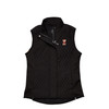Cincinnati Bearcats Vintage 1961 Women’s Full Zip Quilted Vest - Black