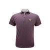 Virginia Tech Hokies Custom Trim Birdseye Polo - Maroon