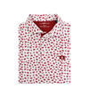 Oklahoma Sooners State Mark Print Polo - White