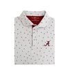Alabama Crimson Tide Micro State Polo - White