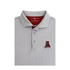 Alabama Crimson Tide Vintage Spiral Polo - Grey