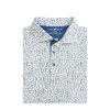 Wingman Performance Polo - White with Moonlight Blue