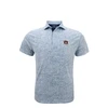 Auburn Tigers Cheerdrop Polo  - White with Light Blue & Navy