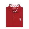 Stanford Custom Trim Polo - Cardinal Red