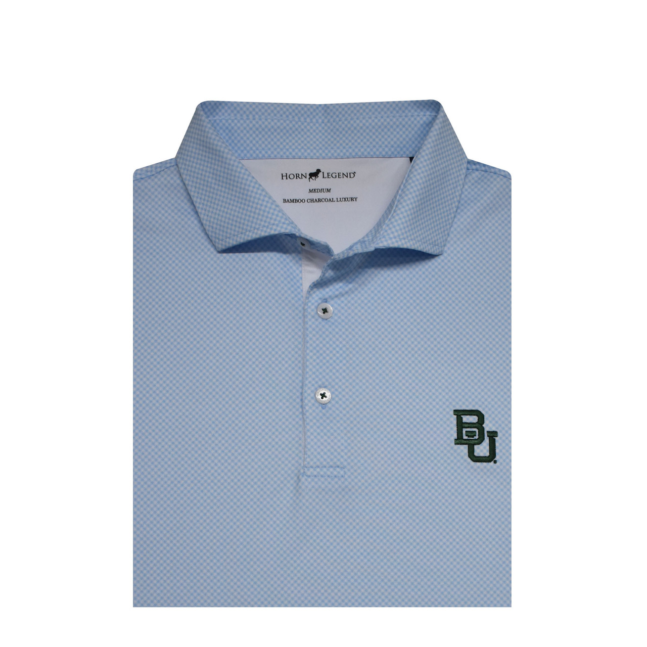 Baylor Cross Hatch Performance Polo
