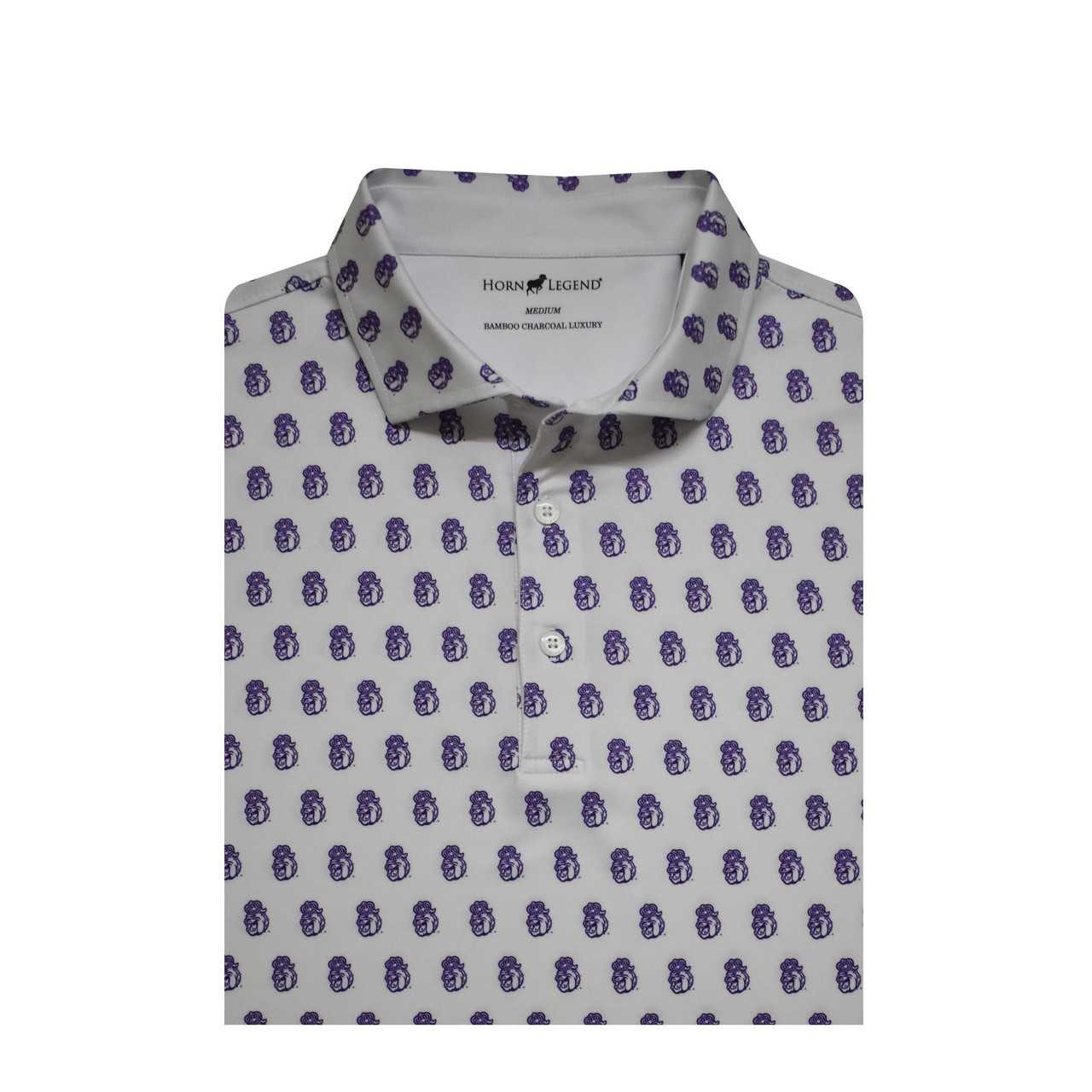 James Madison Duke Dog Print Polo1