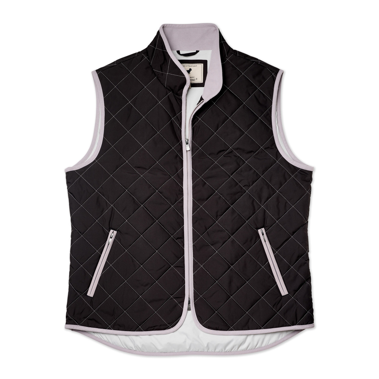 Pipeline Quilted Vest - Black