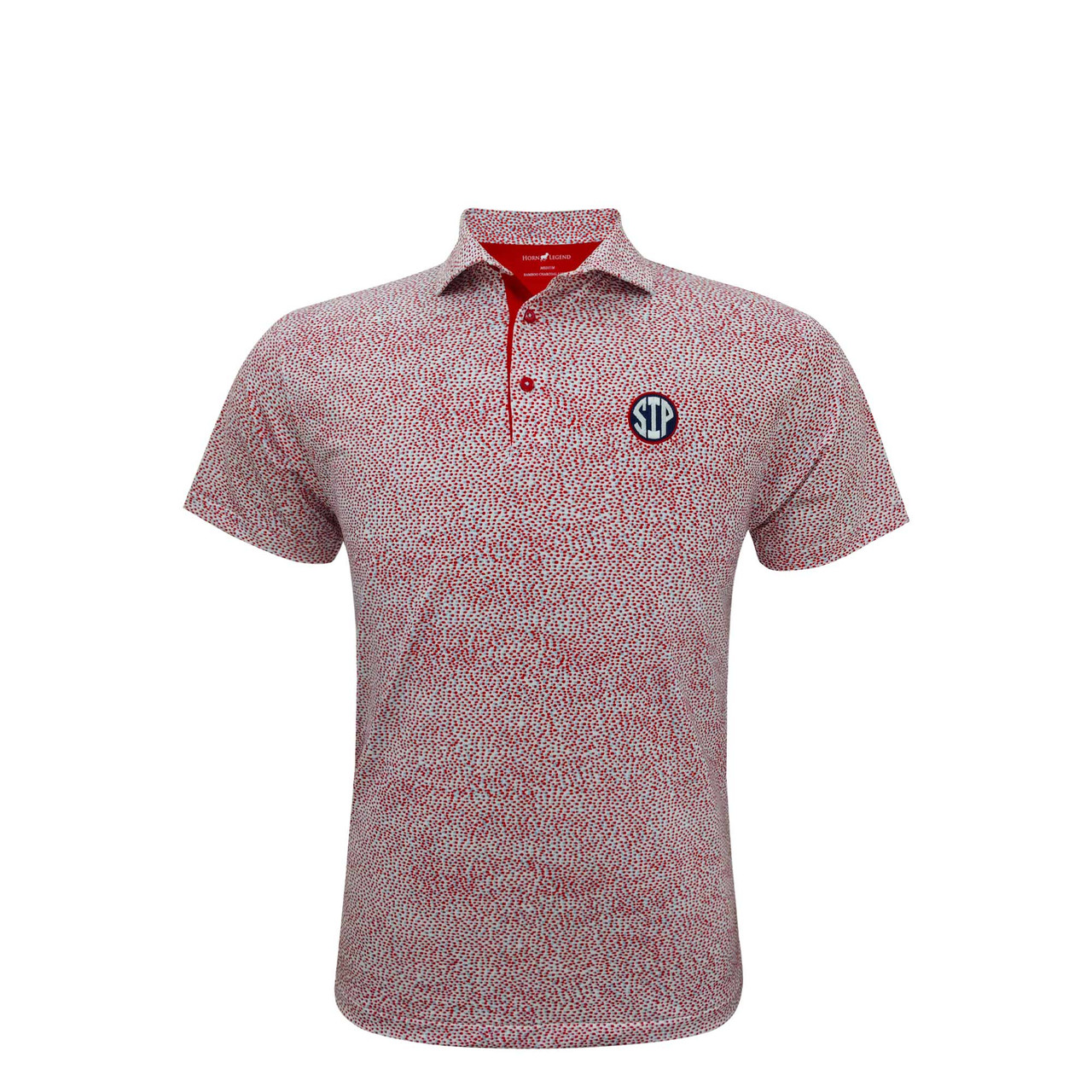 Ole Miss SIP Red Cheerdrop Polo