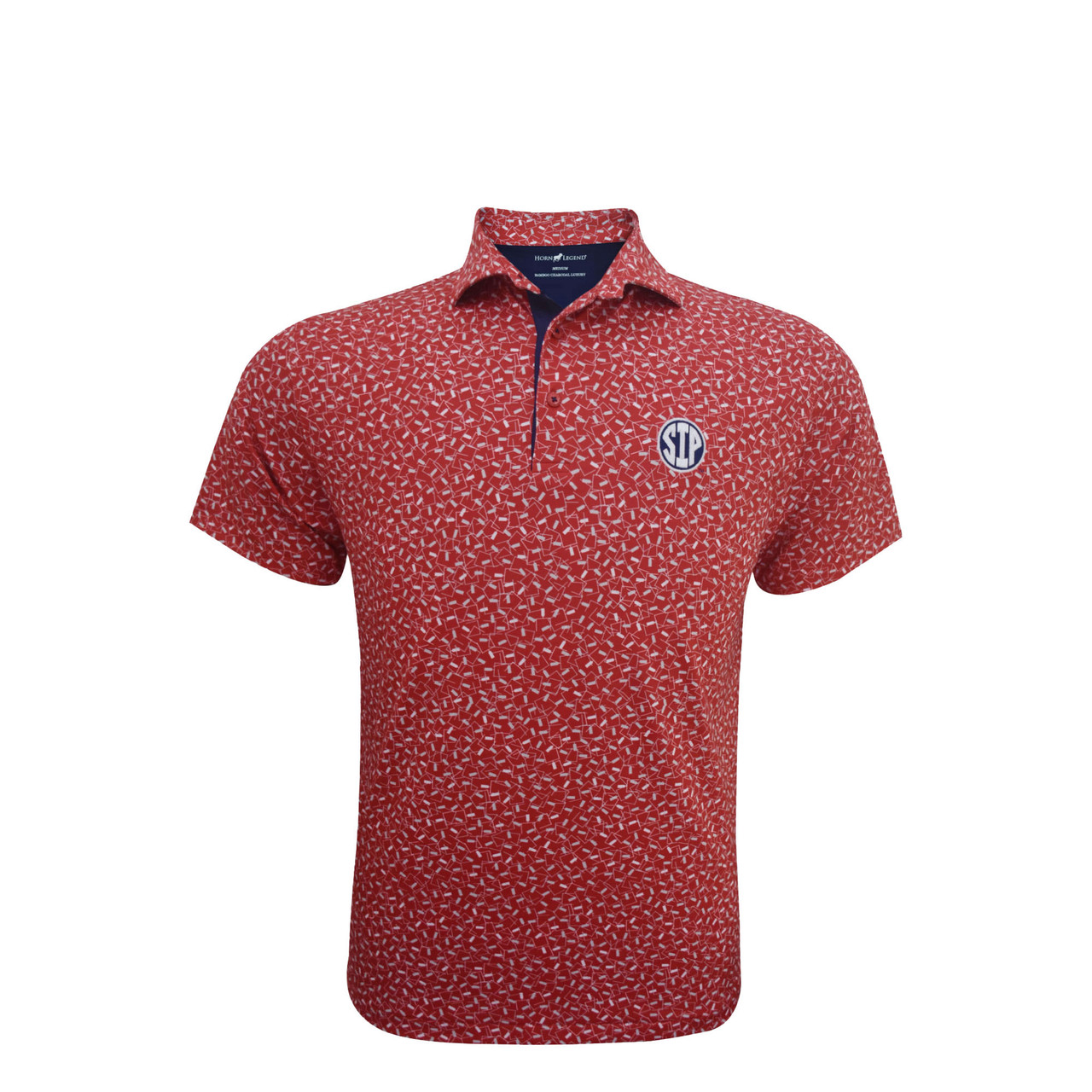 Ole Miss SIP Red Goal Post Polo