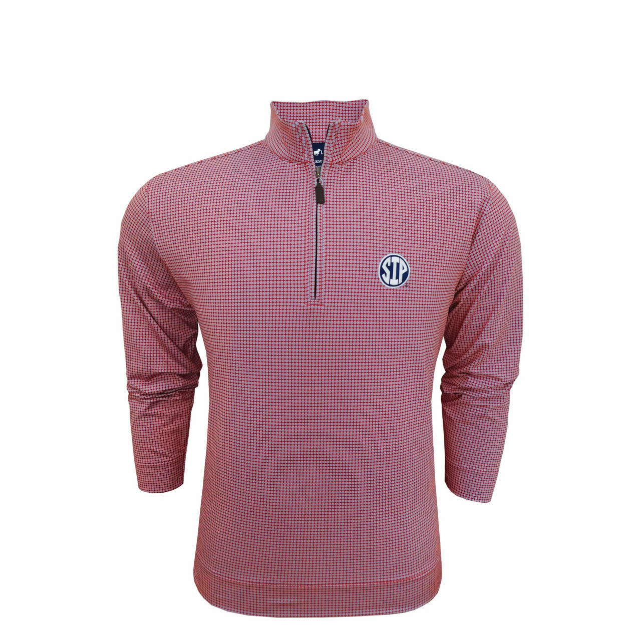 Ole Miss SIP Red Medallions Pullover