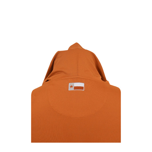 Texas Longhorns Hook 'em Custom Trim Hoodie - Burnt Orange with Navy