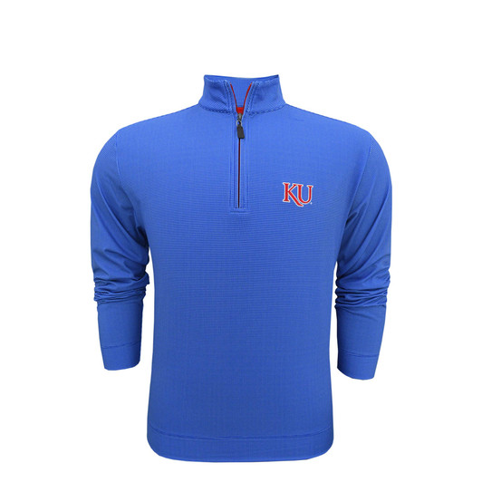 Kansas Jayhawks KU Shepherd Pullover - Blue