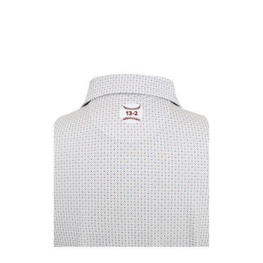 Oklahoma Sooners 2026 NCAA Baseball Men's College World Series Champions Extra Base Polo - White with Grey & Crimson