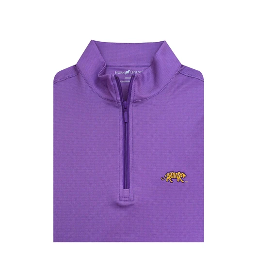 LSU Walking Tiger Birdseye Performance Vest - Purple
