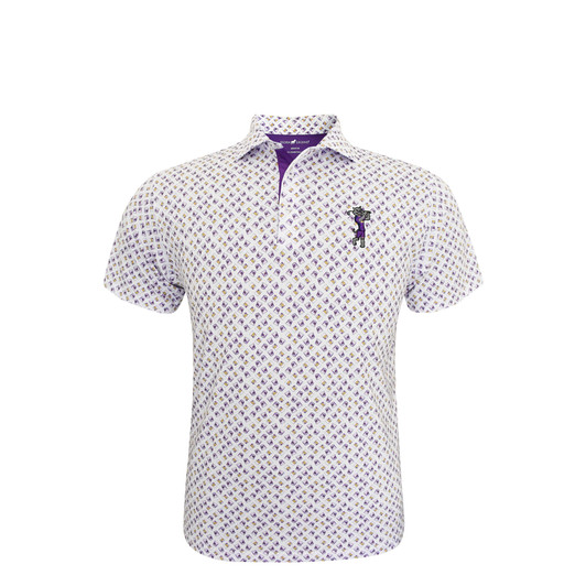HL1187-WHITE-PURPLE-GOLD PHEASANT RIDGE GOLF CLUB