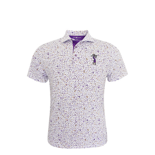 HL2000-WHITE-PURPLE-GOLD PHEASANT RIDGE GOLF CLUB
