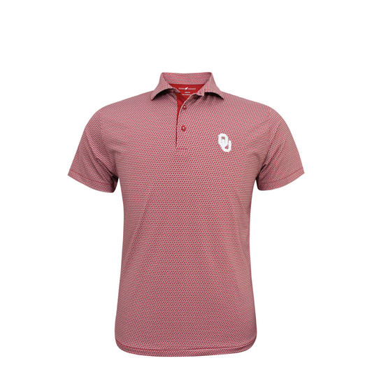 Oklahoma Sooners Interlink Polo - Crimson