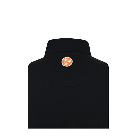 Tennessee Volunteers Tri-Star Mid Weight Performance Full Zip Jacket - Black with Orange