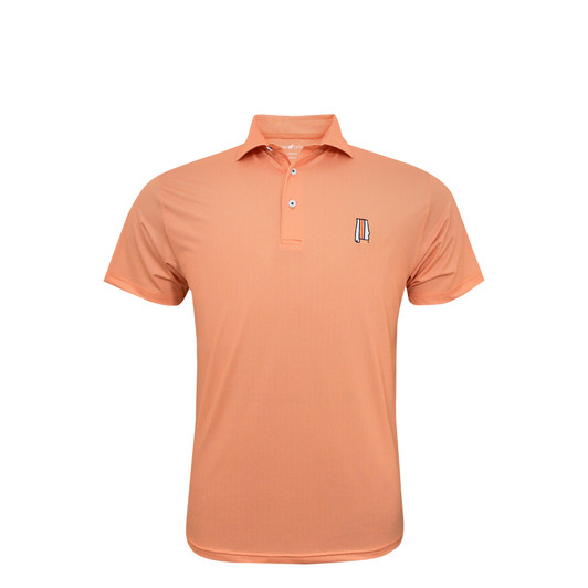 Auburn Tigers State Mark Birdseye Polo - Orange