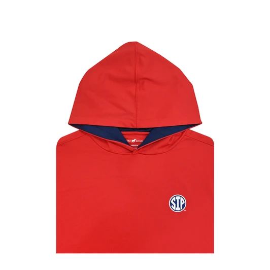 Ole Miss SIP Microfleece Performance Pullover - Red