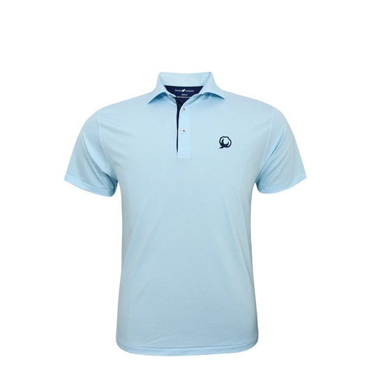 HL1150-AZURE BLUE-WHITE COTTON BOWL