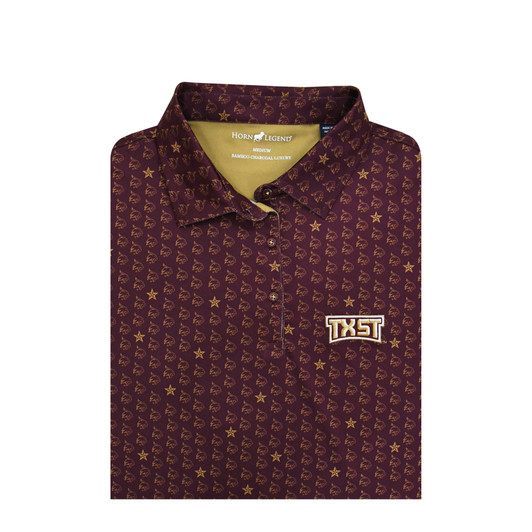 HL1114W-MAROON-GOLD TXST
