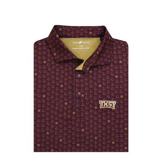 HL1114-MAROON-GOLD TXST