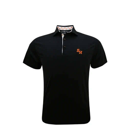 Sam Houston Bearkats Custom Trim Polo - Black