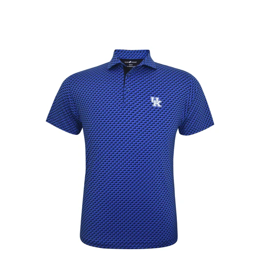 Kentucky Wildcats Statehood Polo - Blue with Black