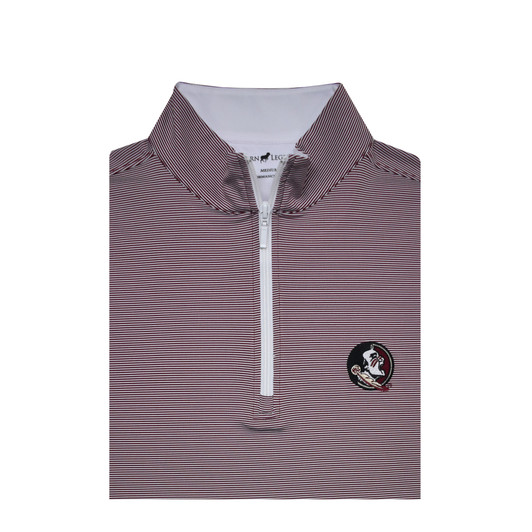 Florida State 1/24 Stripe Performance Pullover